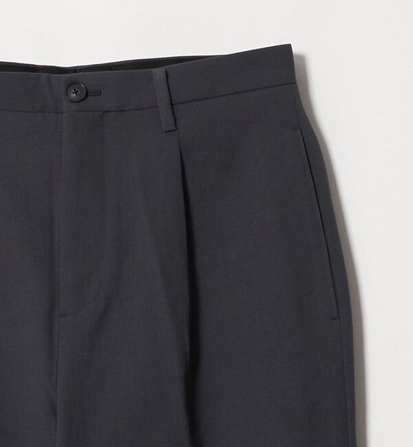 BEAUTY&YOUTH UNITED ARROWS「エアロ ツイル 1プリーツ スラックス NO.9」|チノ|