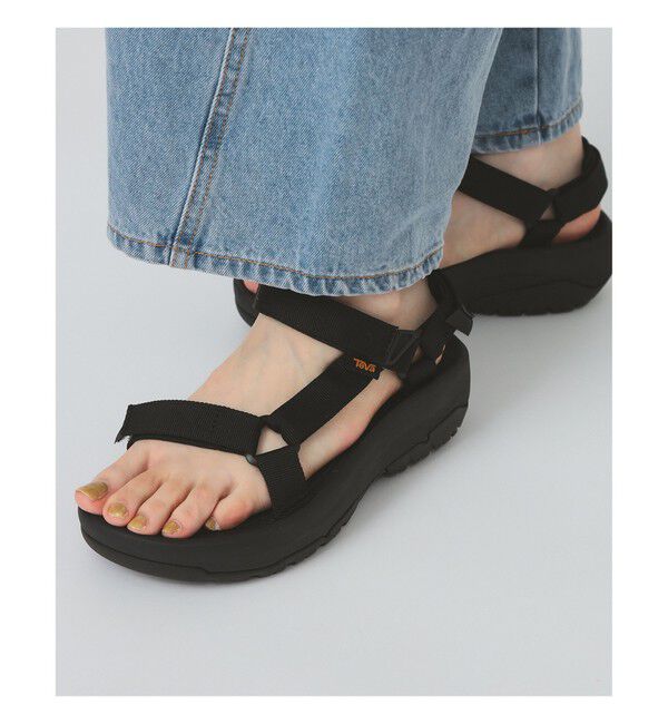 Ray BEAMS 「TEVA / HURRICANE XLT2 AMPSOLE　スニーカーサンダル 厚底 アウトドア 旅行」|サンダル|BLACK