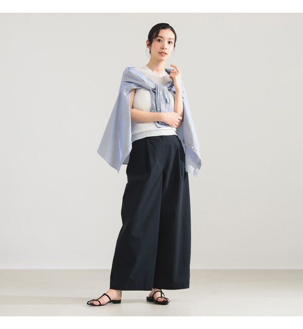 Demi-Luxe BEAMS 「コンフォート タック パンツ」|チノ|