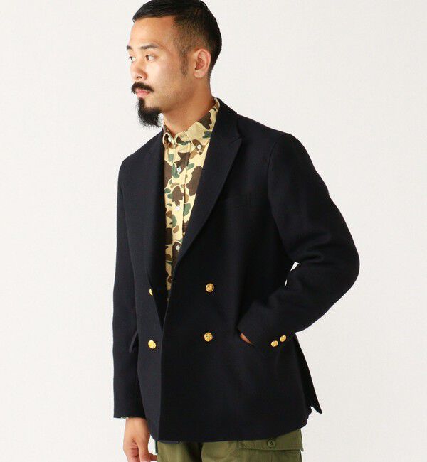 BEAMS PLUS「4B Double Breasted Blazer Wool」|その他|