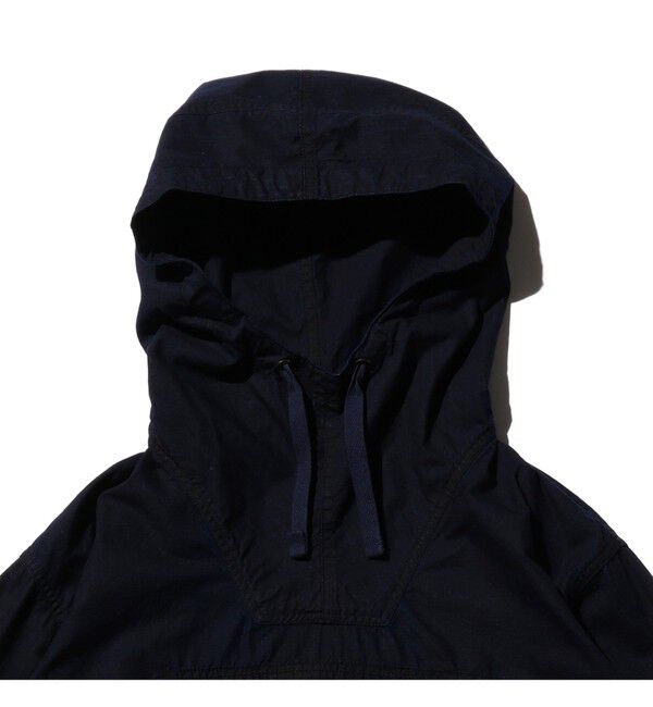 BEAMS「MIL Smock Indigo Rip Stop」|ブルゾン・スタジャン|