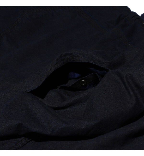BEAMS「MIL Smock Indigo Rip Stop」|ブルゾン・スタジャン|