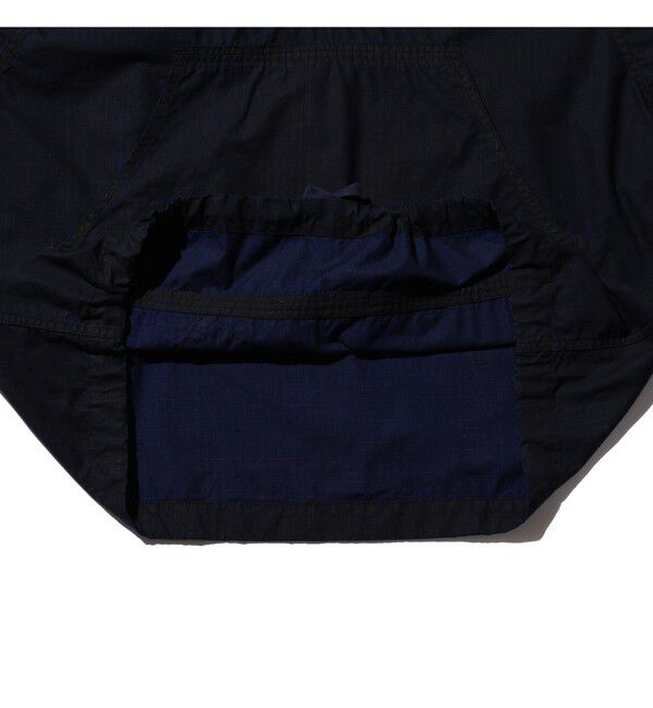 BEAMS「MIL Smock Indigo Rip Stop」|ブルゾン・スタジャン|