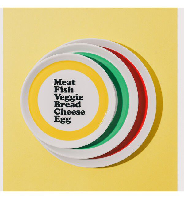 bPr BEAMS「Swimsuit Department / &ldquo;Ring Toss&rdquo; Lunch Plate 19.2cm」|食器・キッチングッズ|