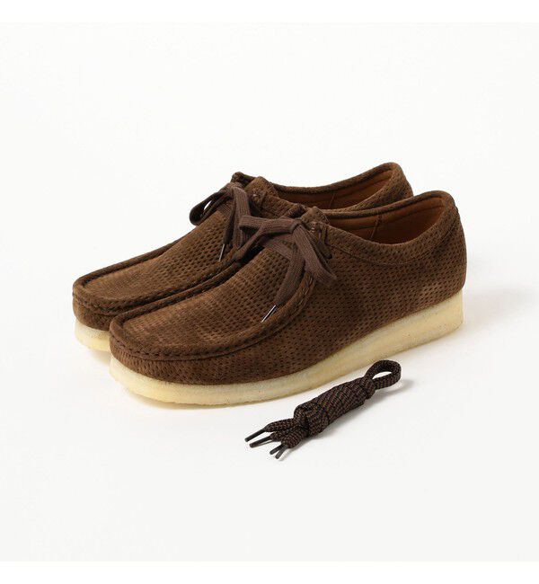 BEAMS「Clarks / Wallabee Brown Perforated」|その他|