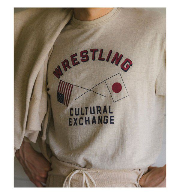 BEAMS PLUS「【別注】WAREHOUSE & CO. / Lot 4601 Print Tshirt #2」|Tシャツ・カットソー|