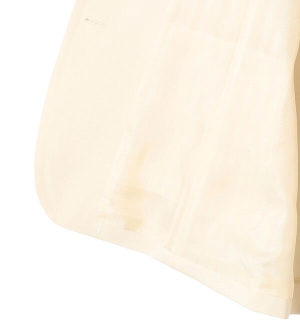 SHIPS for women「SHIPS Primary Navy Label:シングル ジャケット（WHITE）」|テーラードジャケット|