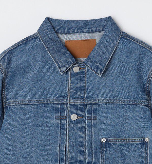 SHIPS「SHIPS: 〈セットアップ対応〉13.5oz リラックス デニム トラッカー ジャケット」|デニムジャケット|