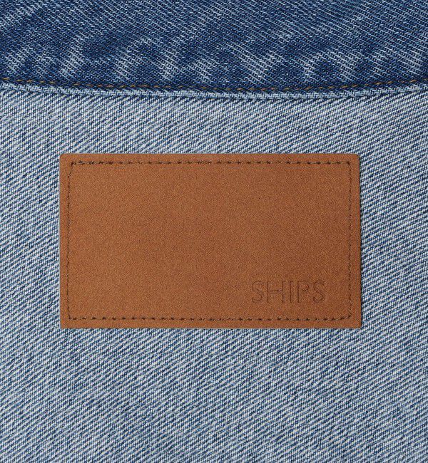SHIPS「SHIPS: 〈セットアップ対応〉13.5oz リラックス デニム トラッカー ジャケット」|デニムジャケット|