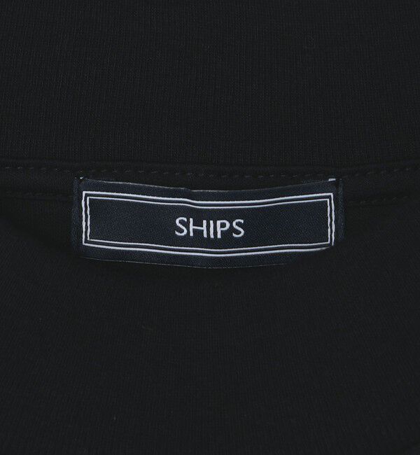 SHIPS「SHIPS: ALBINI モックネック ロングスリーブ Tシャツ」|Tシャツ・カットソー|