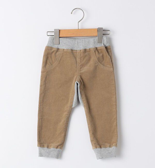 SHIPS KIDS「SHIPS KIDS:80～90cm/ ベビー コーデュロイ リブ パンツ」|その他|ベージュ