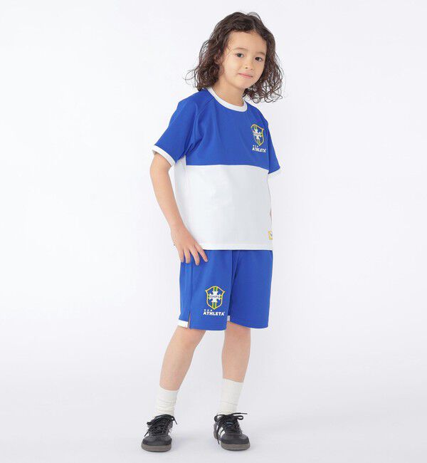 SHIPS KIDS「【SHIPS KIDS別注】ATHLETA:〈UVカット〉100～125cm /メッシュ Tシャツ」|Tシャツ・カットソー|
