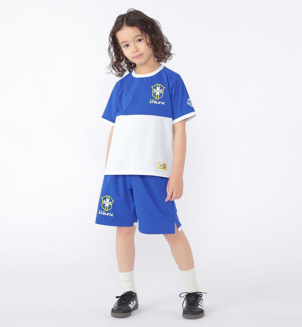 SHIPS KIDS「【SHIPS KIDS別注】ATHLETA:〈UVカット〉100～125cm /メッシュ Tシャツ」|Tシャツ・カットソー|