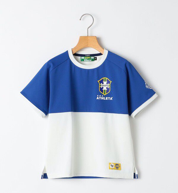 SHIPS KIDS「【SHIPS KIDS別注】ATHLETA:〈UVカット〉100～125cm /メッシュ Tシャツ」|Tシャツ・カットソー|