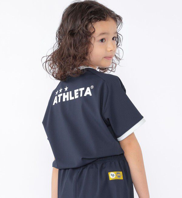 SHIPS KIDS「【SHIPS KIDS別注】ATHLETA:〈UVカット〉100～125cm /メッシュ Tシャツ」|Tシャツ・カットソー|
