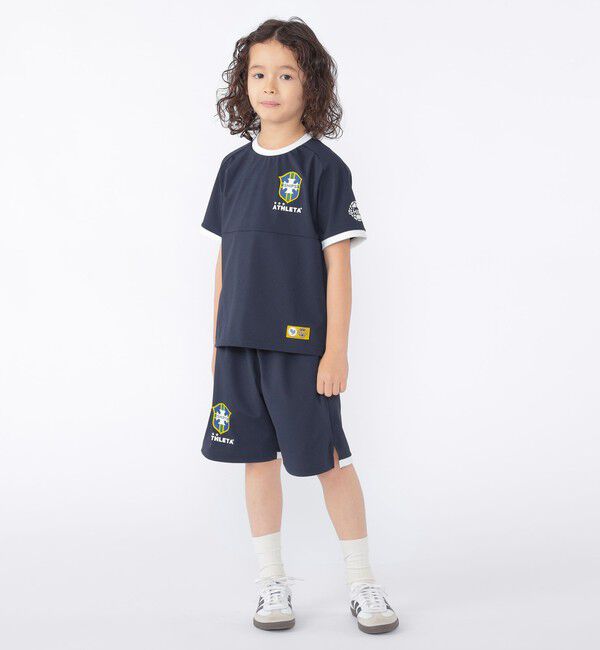 SHIPS KIDS「【SHIPS KIDS別注】ATHLETA:〈UVカット〉100～125cm /メッシュ Tシャツ」|Tシャツ・カットソー|