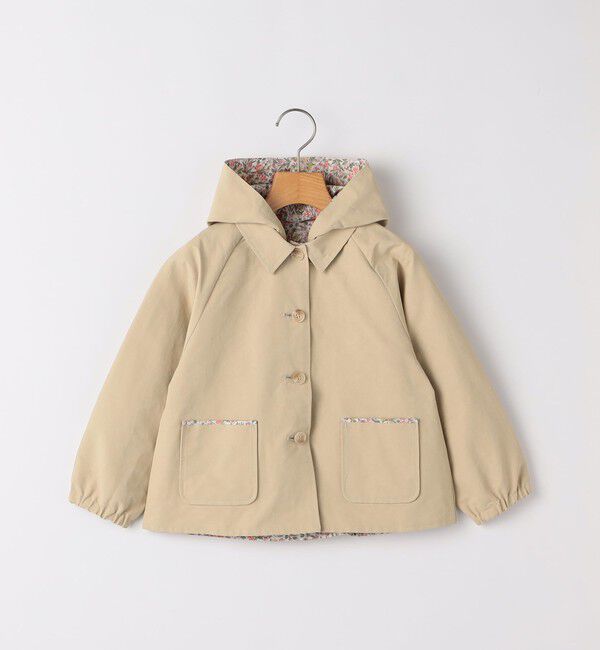 SHIPS KIDS「SHIPS KIDS:100～130cm / リバティ リバーシブル フード コート」|その他|