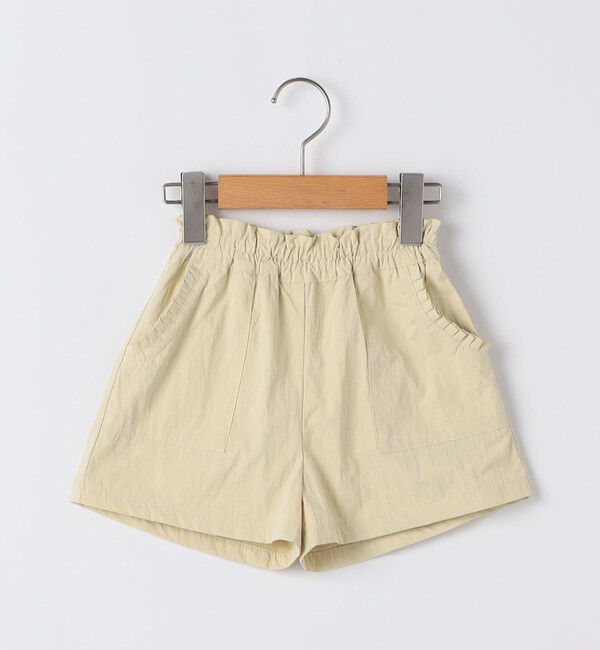 SHIPS KIDS「SHIPS KIDS:80～90cm /〈接触冷感/UVカット〉フリル デイリー ショーツ」|その他|ベージュ