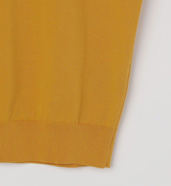 SHIPS「SHIPS:〈接触冷感〉 ICE COTTON クルーネック ショート スリーブ ニット Tシャツ」|ニット・セーター|