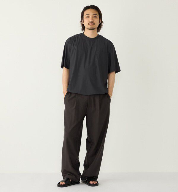 SHIPS Colors 「【WEB限定】SHIPS Colors:〈洗濯機可能〉2WAY ストレッチ イージー ワイド パンツ」|その他|
