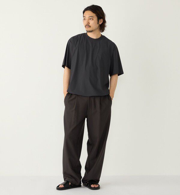 SHIPS Colors 「【WEB限定】SHIPS Colors:〈洗濯機可能〉2WAY ストレッチ イージー ワイド パンツ」|その他|