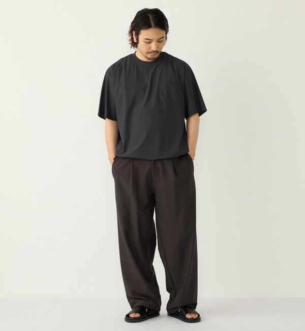 SHIPS Colors 「【WEB限定】SHIPS Colors:〈洗濯機可能〉2WAY ストレッチ イージー ワイド パンツ」|その他|