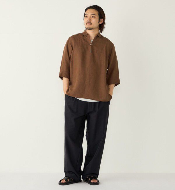 SHIPS Colors 「【WEB限定】SHIPS Colors:〈洗濯機可能〉2WAY ストレッチ イージー ワイド パンツ」|その他|