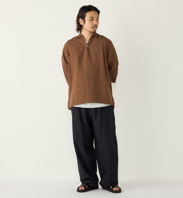 SHIPS Colors 「【WEB限定】SHIPS Colors:〈洗濯機可能〉2WAY ストレッチ イージー ワイド パンツ」|その他|