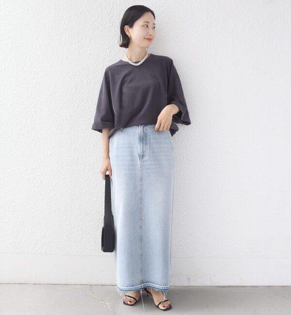 SHIPS for women「【実力派ベーシック】〈接触冷感/UVカット〉マイクロ パイル ドルマンスリーブ プルオーバー」|Tシャツ・カットソー|