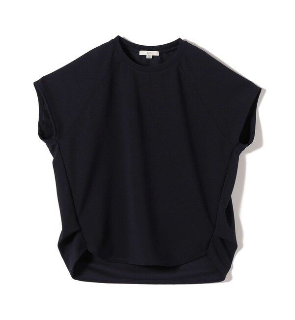 SHIPS for women「〈接触冷感/UVカット/吸水速乾〉ジョーゼット サイド タック フォルム スリーブ プルオーバー」|Tシャツ・カットソー|