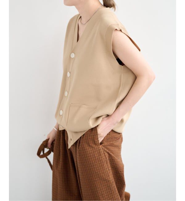 OUTDOOR PRODUCTS Usual Things「追加 新色 Vネックニットベスト」|ベスト・ジレ|