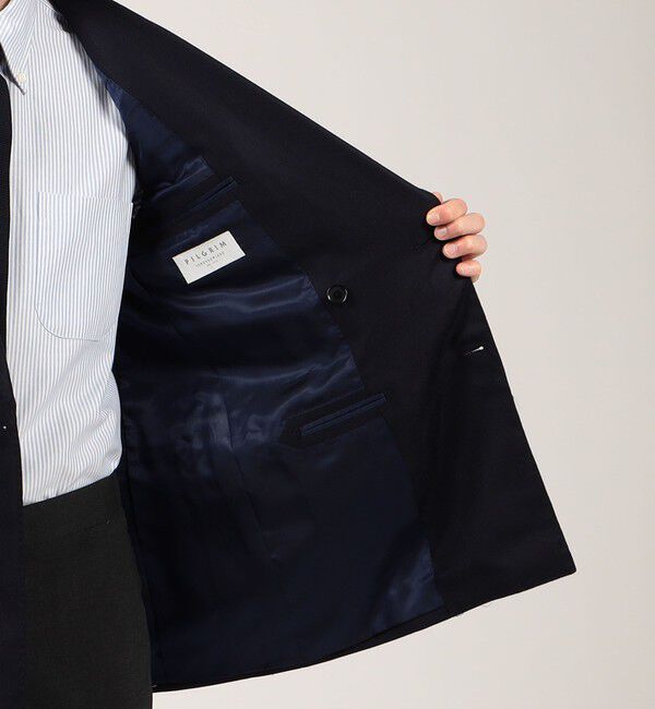 TOMORROWLAND MENS「HORIZON TWILL ダブルブレステッド6Bジャケット Ermenegildo Zegna」|テーラードジャケット|