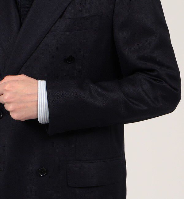 TOMORROWLAND MENS「HORIZON TWILL ダブルブレステッド6Bジャケット Ermenegildo Zegna」|テーラードジャケット|