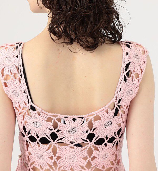 TOMORROWLAND BUYING WEAR「MOZHDEH MATIN FLOWER LACE TOP」|ベスト・ジレ|