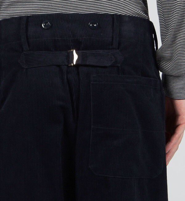 TOMORROWLAND BUYING WEAR「Tangent JOHAN TAN13&deg;  Swedish cinch back trousers  コットンコーデュロイ ワイドパンツ」|その他|