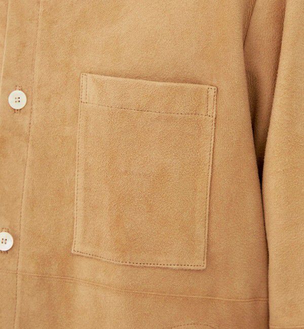 GALERIE VIE「ダウニーラムスエード シャツブルゾン」|その他|
