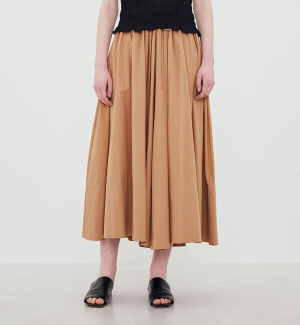 TOMORROWLAND GOODS「BY MALENE BIRGER PHEO ギャザースカート」|フレア|