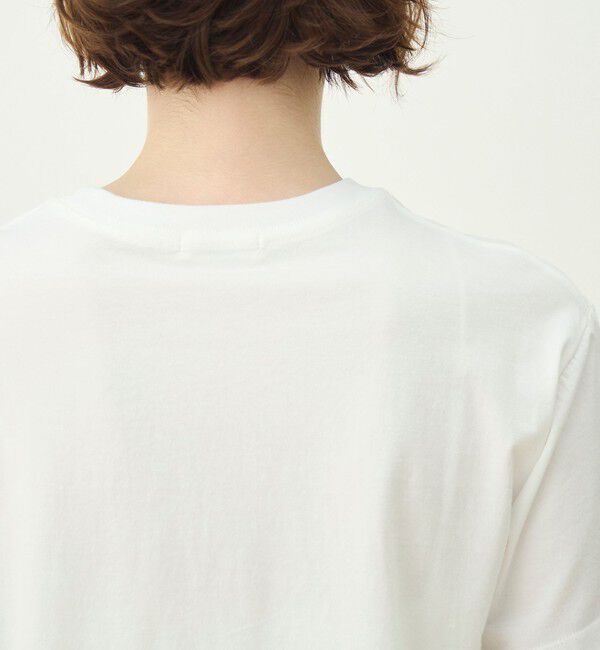 MACPHEE「コットンロゴプリント Tシャツ」|Tシャツ・カットソー|