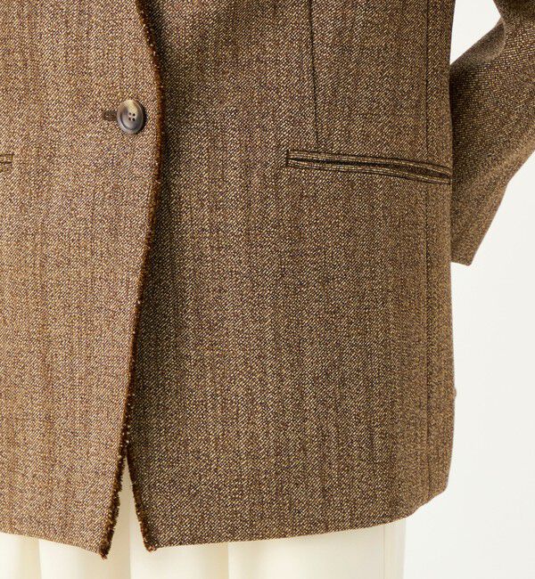 Ballsey「【WEB先行予約】Eva Vカラージャケット」|ノーカラージャケット|