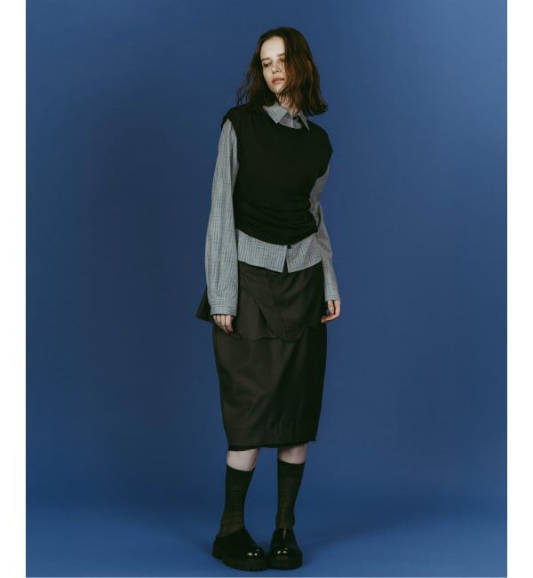 JOINT WORKS「Knuth Marf/クヌースマーフ 2-piece layered compact shirt」|シャツ・ブラウス|