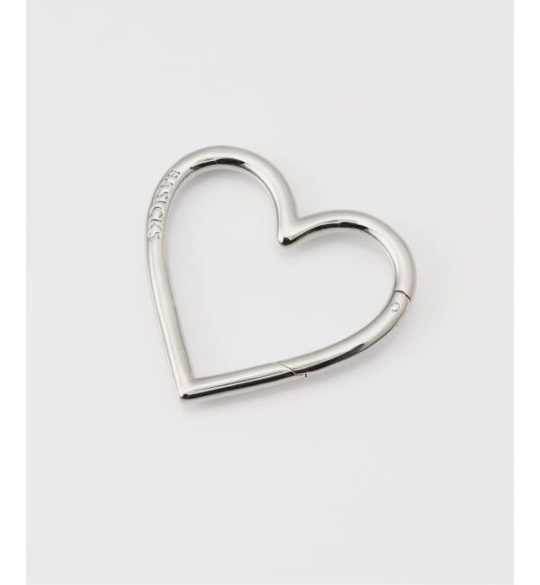 JOINT WORKS「≪追加2≫BASICKS / ベイシックス Heart Carbiner」|キーケース|シルバー