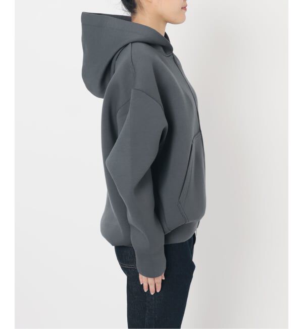 SLOBE IENA「《店舗・WEB限定カラー有り/シルバージップ/追加》ボリュームジップアップフーディー」|パーカー|