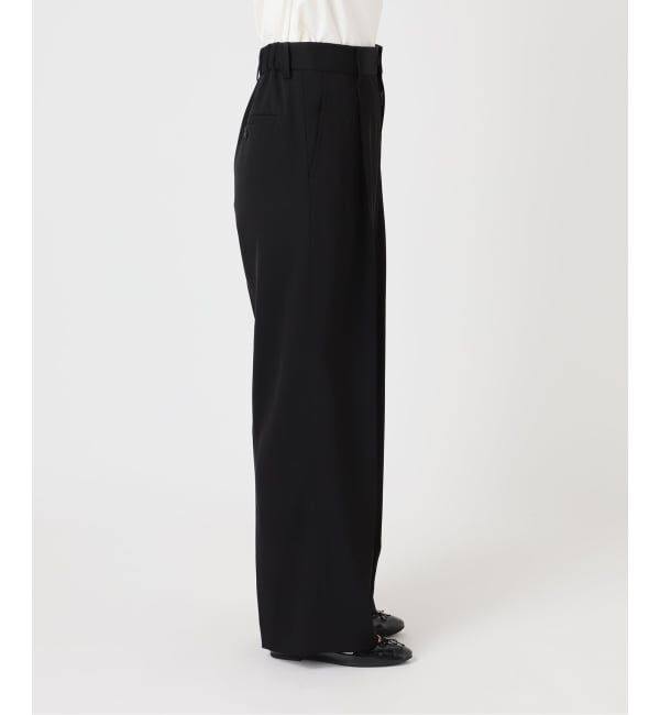IENA「《一部カラー店舗限定》ライトツイルセミワイドパンツ」|その他|