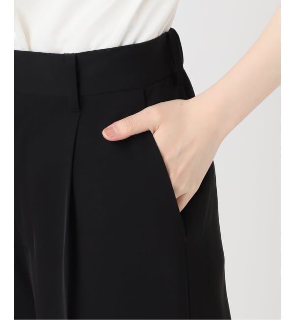 IENA「《一部カラー店舗限定》ライトツイルセミワイドパンツ」|その他|