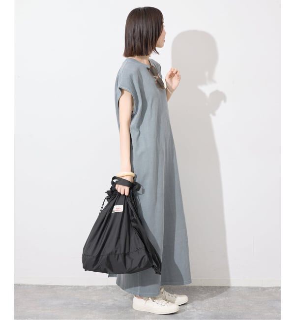 SLOBE IENA「CARIBOU MOUNTAINEERING SLOBE別注 巾着ショルダーバッグ」|ショルダー・メッセンジャー|