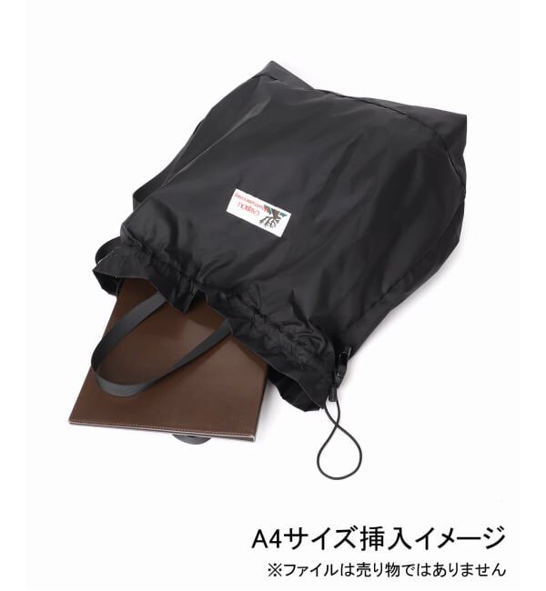 SLOBE IENA「CARIBOU MOUNTAINEERING SLOBE別注 巾着ショルダーバッグ」|ショルダー・メッセンジャー|