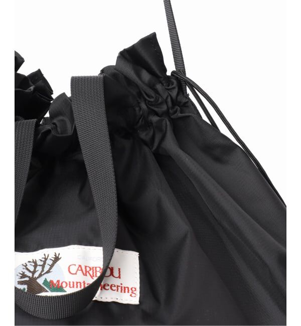 SLOBE IENA「CARIBOU MOUNTAINEERING SLOBE別注 巾着ショルダーバッグ」|ショルダー・メッセンジャー|