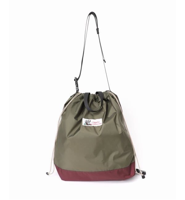 SLOBE IENA「CARIBOU MOUNTAINEERING SLOBE別注 巾着ショルダーバッグ」|ショルダー・メッセンジャー|