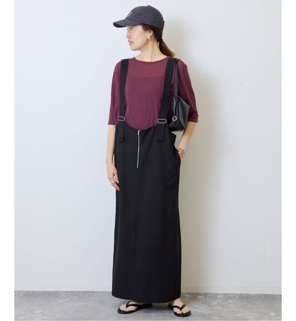 SLOBE IENA「《追加》シアー天竺5分袖Tシャツ」|Tシャツ・カットソー|