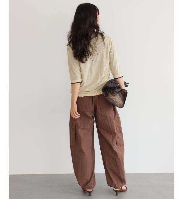 SLOBE IENA「《追加》シアー天竺5分袖Tシャツ」|Tシャツ・カットソー|